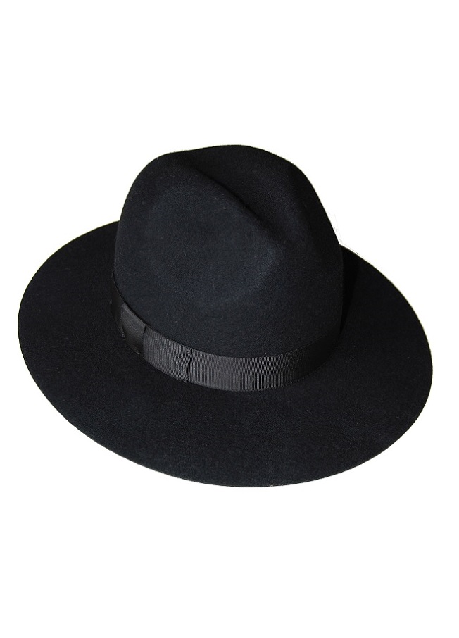 kapelusz indy black classic