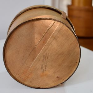 19×12,5 hat box wood hathat (7) 1